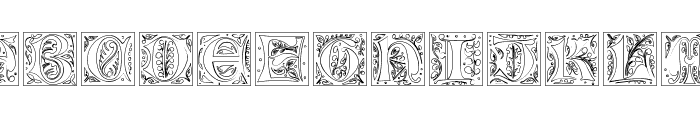 GothicIlluminate Font UPPERCASE