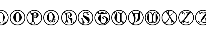 GothicLetters Font LOWERCASE
