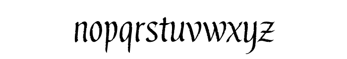 GothicUltraOT Font LOWERCASE