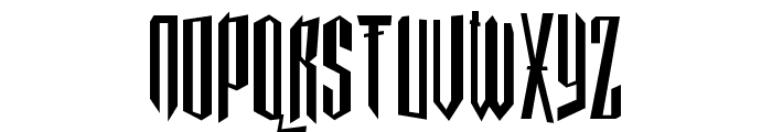 Gothickella Free Font UPPERCASE