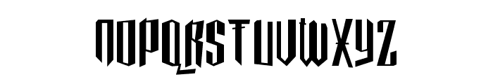 Gothickella Short Font UPPERCASE