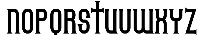 Gothicum Font LOWERCASE