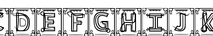 Gotico Suave Regular Font UPPERCASE