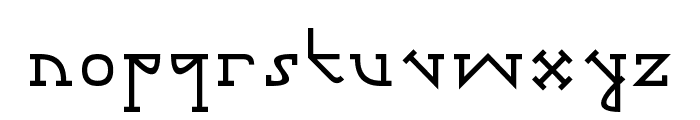 Gotika Serifai B Font LOWERCASE
