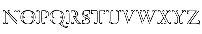 Goudy OrnateC Font UPPERCASE