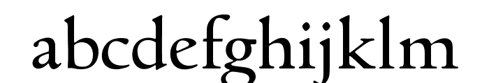 GoudyItalienSOpti-Regular Font LOWERCASE