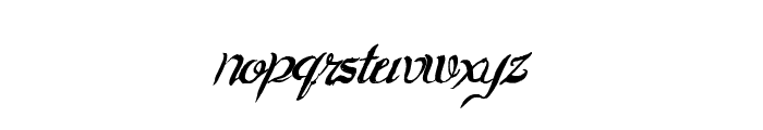 GouldenTreatise Font LOWERCASE
