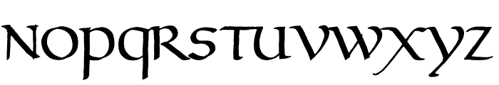 Gourdie Uncial Font LOWERCASE