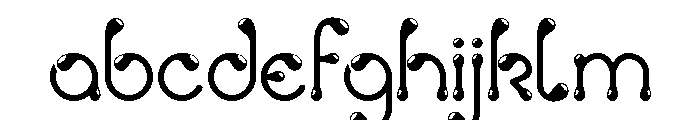 Gouttes Medium FONT