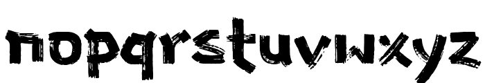 Gozaru Font LOWERCASE