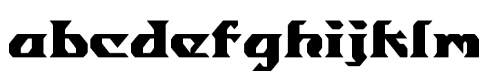 gondrong Font LOWERCASE