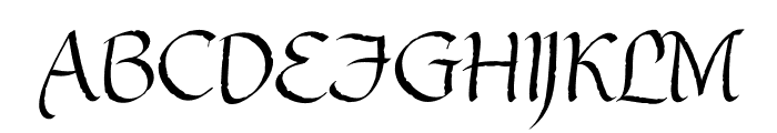 gothic ultra ot Font UPPERCASE