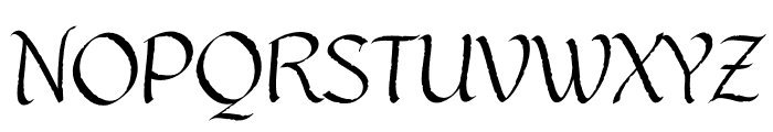 gothic ultra ot Font UPPERCASE