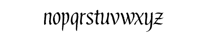 gothic ultra ot Font LOWERCASE