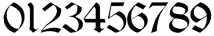 gotic ween Font OTHER CHARS