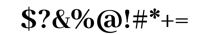 Abhaya Libre 700 Font OTHER CHARS