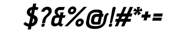 Advent Pro 700italic Font OTHER CHARS