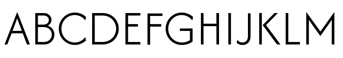 Afacad Flux 300 Font UPPERCASE