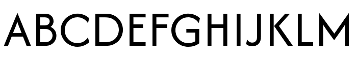 Afacad Regular Font UPPERCASE