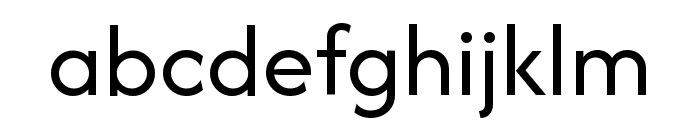 Afacad Regular Font LOWERCASE