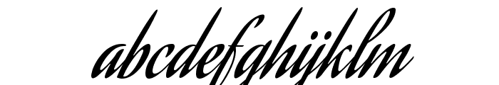 Aguafina Script regular Font LOWERCASE