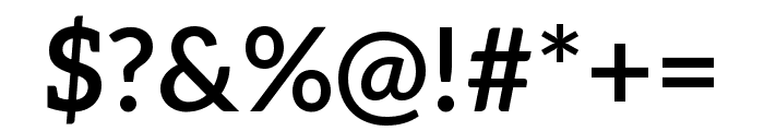 Aleo 600 Font OTHER CHARS