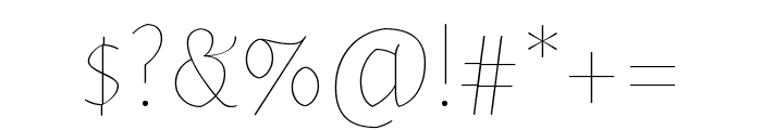 Almendra Display regular Font OTHER CHARS