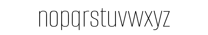 Alumni Sans 100 Font LOWERCASE