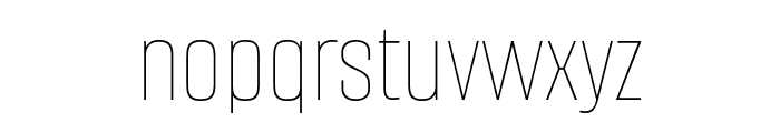 Alumni Sans Pinstripe Regular Font LOWERCASE