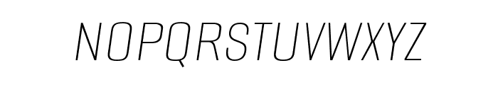 Alumni Sans SC 100italic Font LOWERCASE