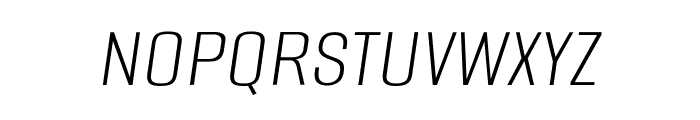 Alumni Sans SC 200italic Font LOWERCASE