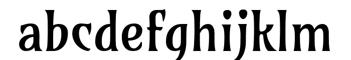 Amarante regular Font LOWERCASE