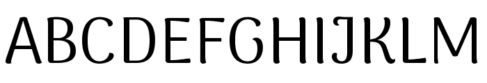 Arima Regular Font UPPERCASE