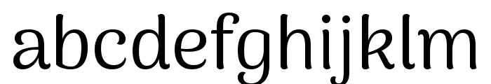 Arima Regular Font LOWERCASE