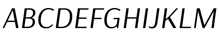 Arsenal italic Font UPPERCASE