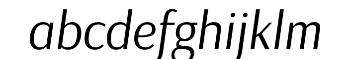 Arsenal italic Font LOWERCASE