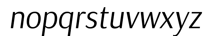 Arsenal italic Font LOWERCASE