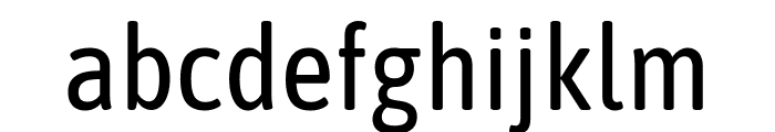 Asap Condensed regular Font LOWERCASE