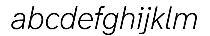 Atkinson Hyperlegible Next 200italic FONT