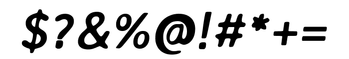 Averia Sans Libre 700italic Font OTHER CHARS