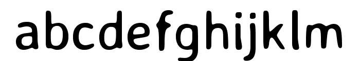 Averia Sans Libre regular Font LOWERCASE