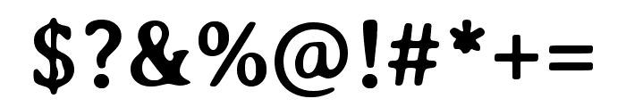 Averia Serif Libre 700 Font OTHER CHARS