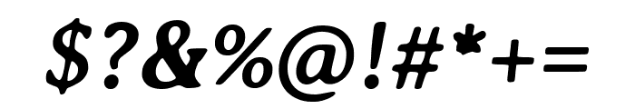 Averia Serif Libre 700italic Font OTHER CHARS