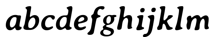 Averia Serif Libre 700italic Font LOWERCASE