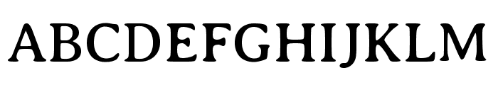 Averia Serif Libre regular Font UPPERCASE