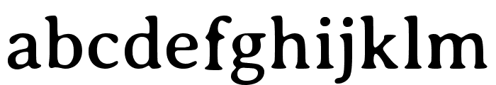 Averia Serif Libre regular Font LOWERCASE