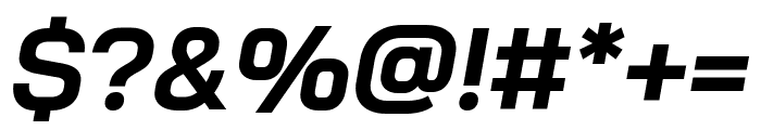 Bai Jamjuree 700italic Font OTHER CHARS