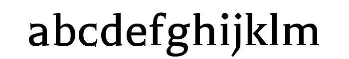 Balthazar regular Font LOWERCASE