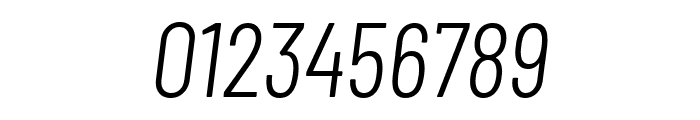 Barlow Condensed 300italic Font OTHER CHARS