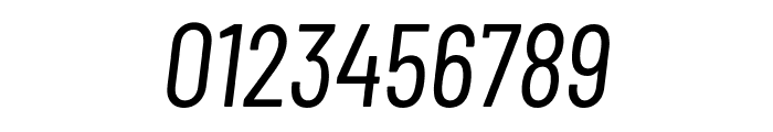 Barlow Condensed italic Font OTHER CHARS